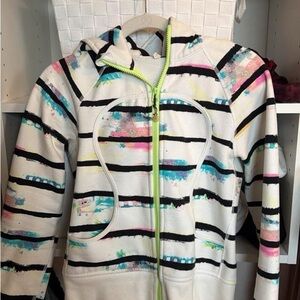 lululemon athletica Colorful Striped Hoodie